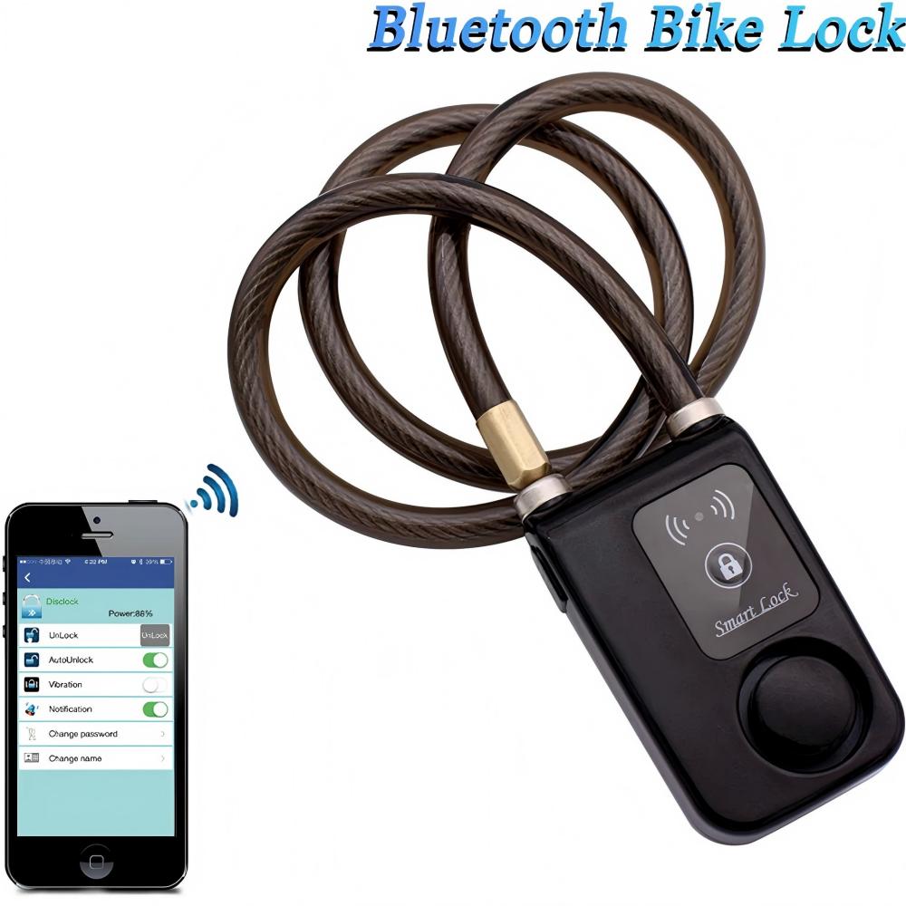 Commuter Bike Lock - Candado Inteligente para Bicicleta con Bluetooth,