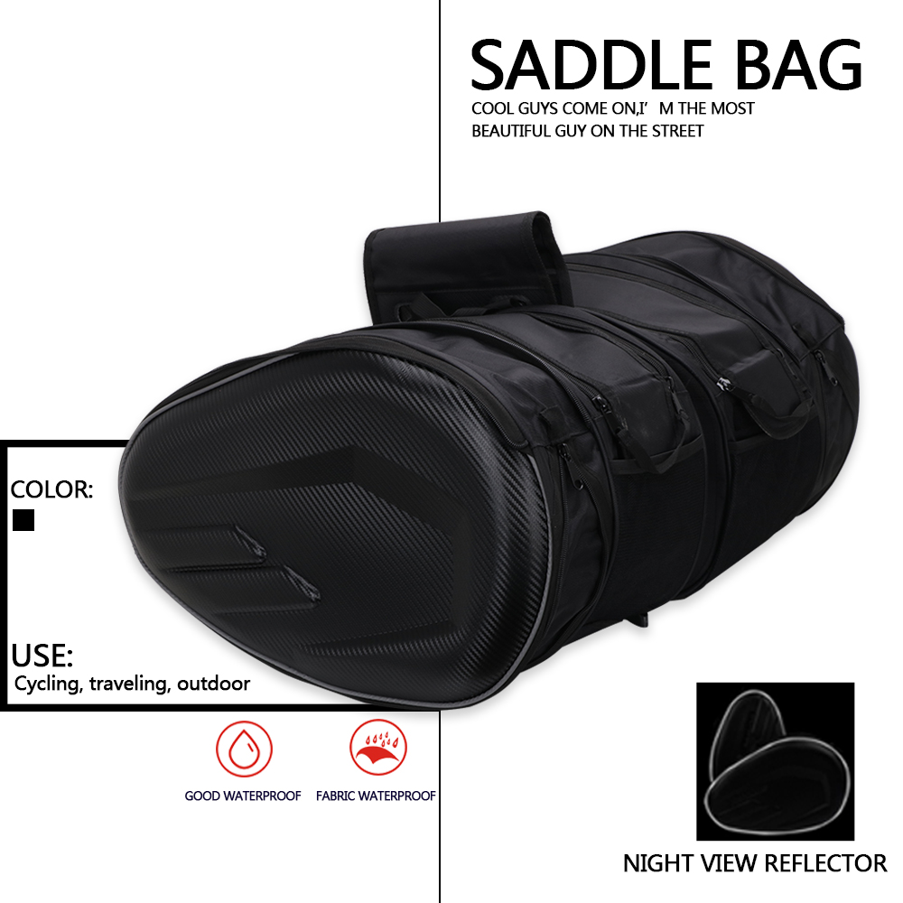 Panniers Waterproof Rear - Bolsa para motocicletas, bolsa lateral para