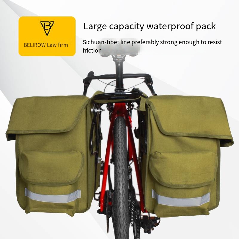 Panniers Waterproof Rear - Bolsa trasera de bicicleta de gran
