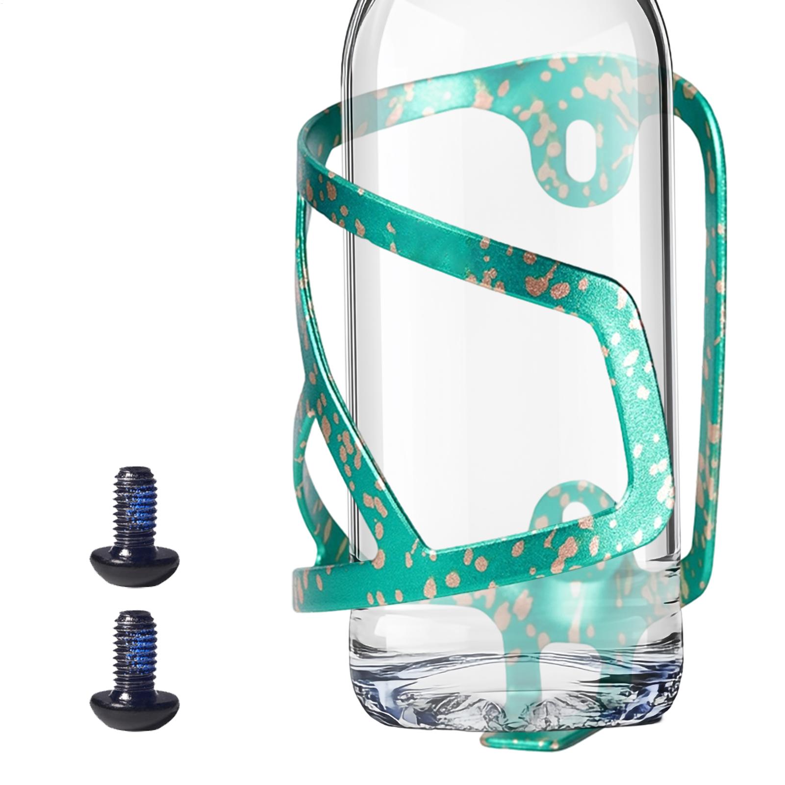 Cycling Commute Distance - Portabotellas de aluminio para bicicleta, soporte