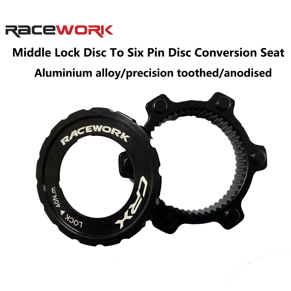 Commuter Bike Lock - Adaptador RACEWORK Centerlock a 6 orificios