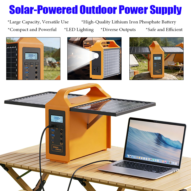 Usb Charger Dynamo - Estación de Energía Solar Portátil de