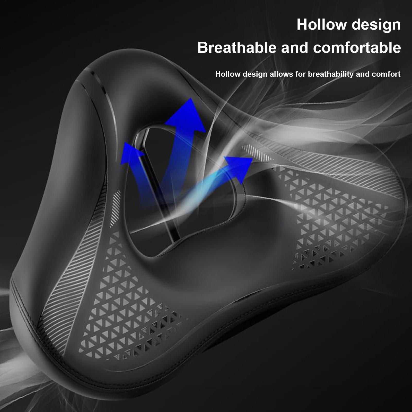 Cycling Commute Distance - Cojín para asiento de bicicleta, cómodo