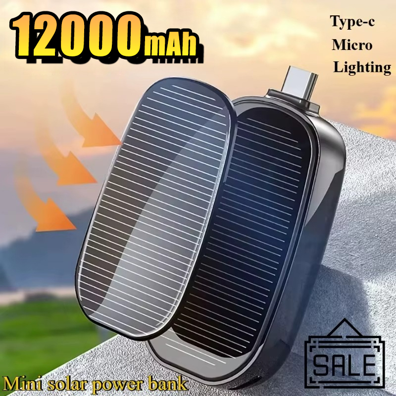 Usb Charger Dynamo - Mini batería solar portátil de emergencia,