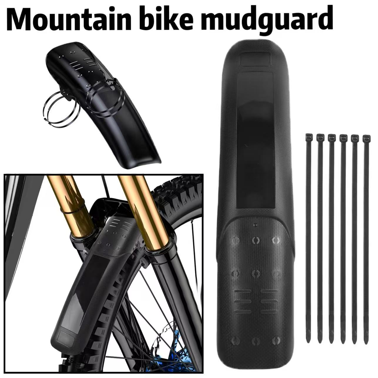 Fender Mudguard Set - Juego de guardabarros para bicicleta de