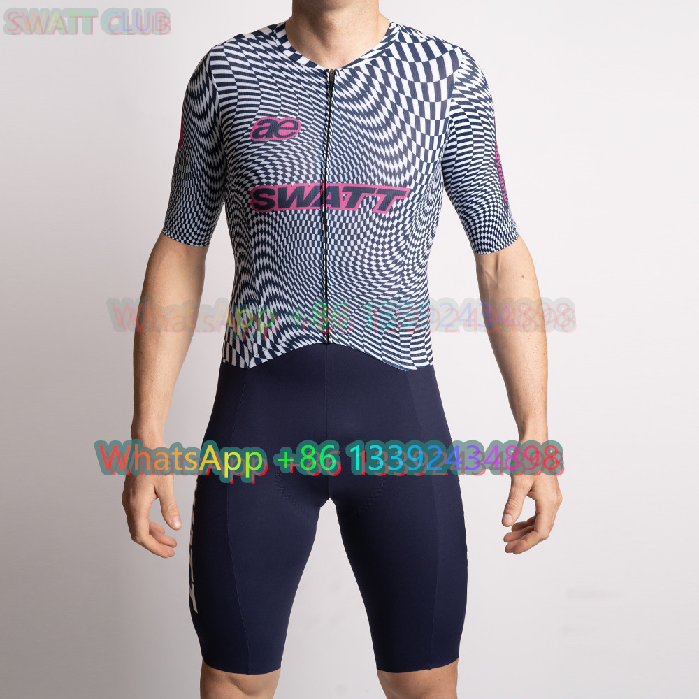 Cycling Community - SWATT-body de triatlón para hombre, Mono