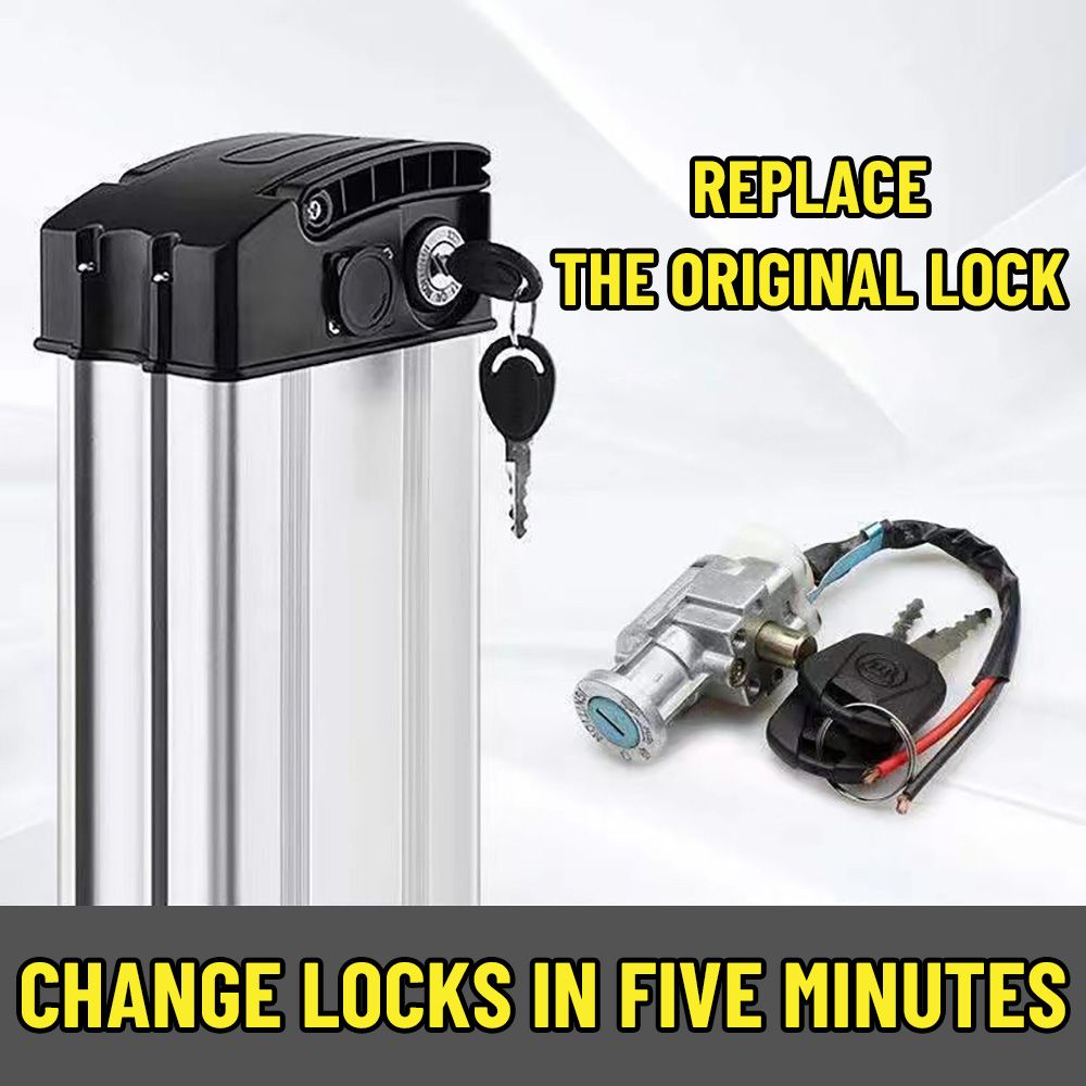 Commuter Bike Lock - Candado de batería para bicicleta eléctrica,