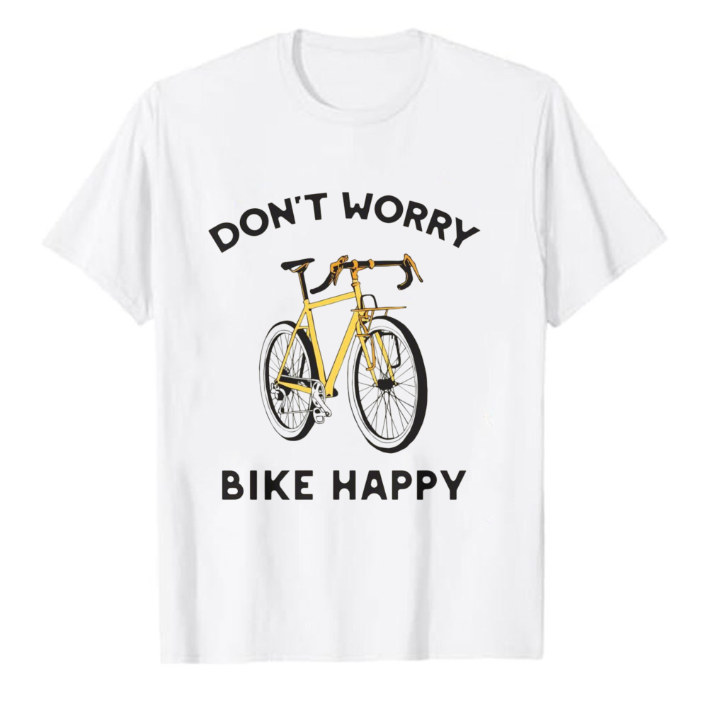 Cycling Commute Outfit - Camiseta de algodón unisex para ciclismo