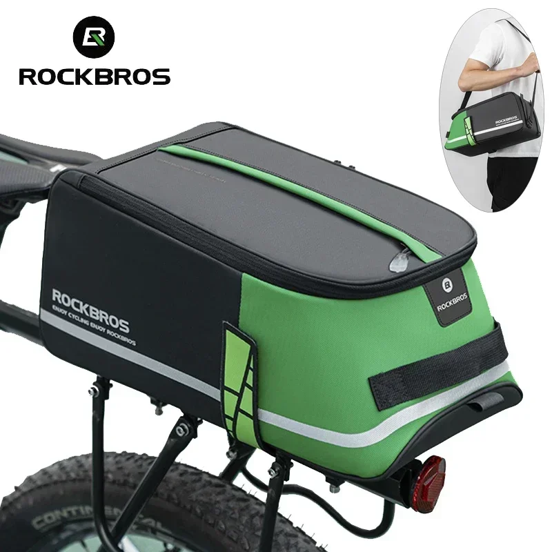 Cycling Journey - ROCKBROS-Bolsa de bicicleta 2 en 1,