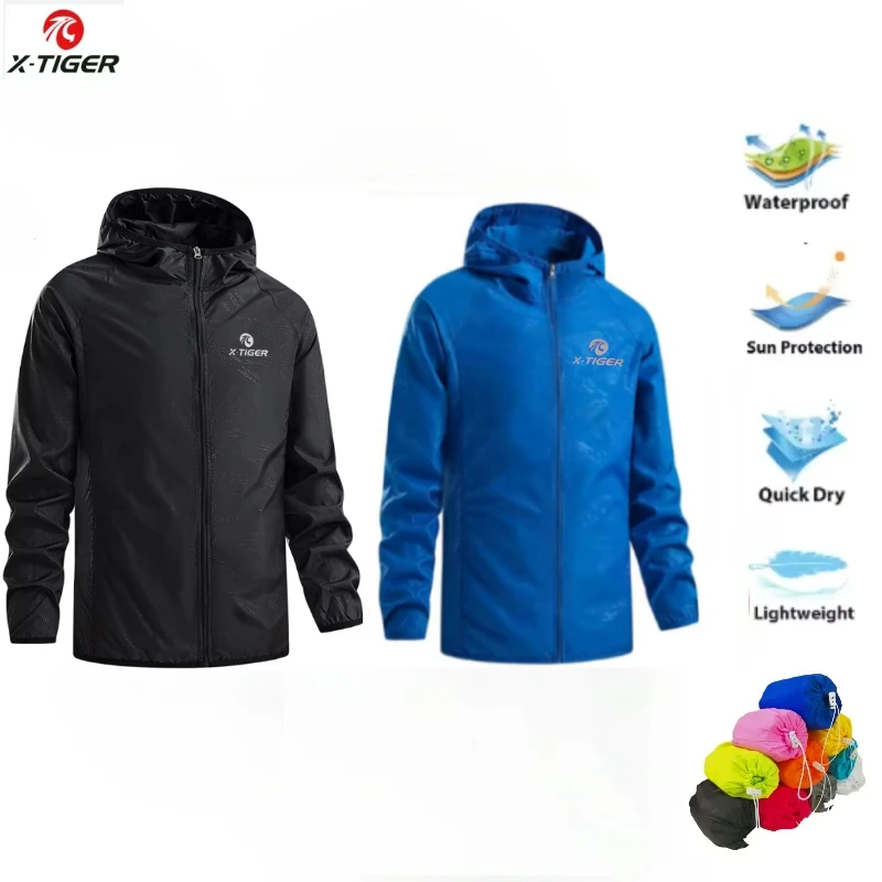 Cycling Rain Jacket Commute - Chaqueta de senderismo de piel de