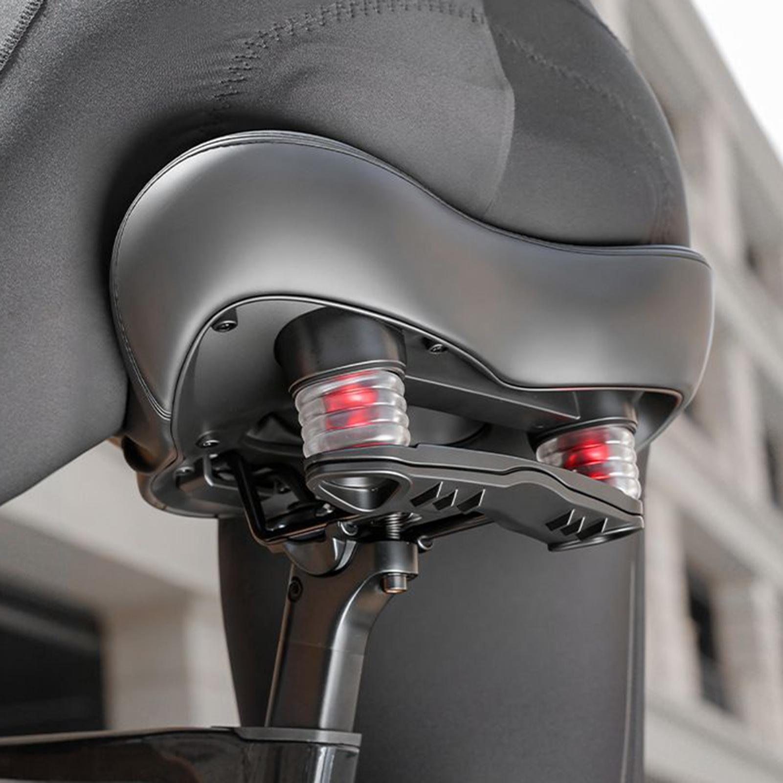 Cycling Commute Distance - Cojín para asiento de bicicleta, antideslizante,