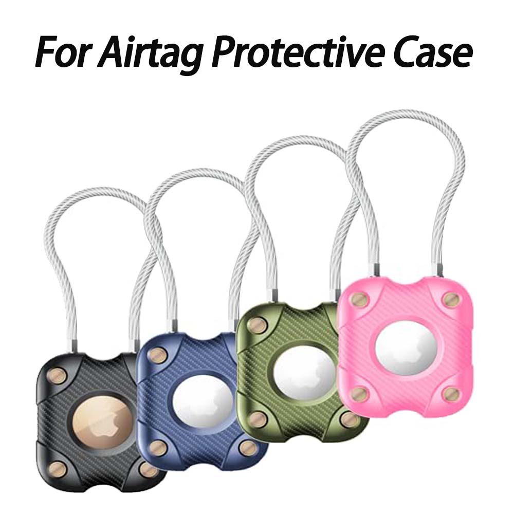 Chain Lock Combination - Soporte para AirTag con cable de