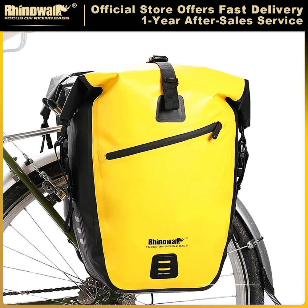 Cycling Journey - Bolsa Impermeable para Bicicleta Rhinowalk 20L/27L,