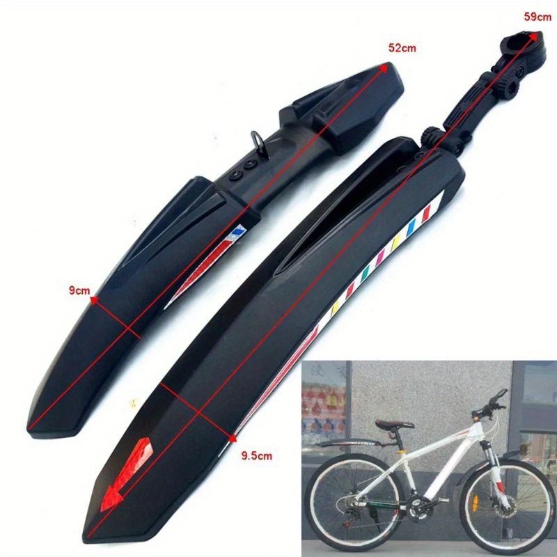 Fender Mudguard Set - Juego de guardabarros contra salpicaduras de