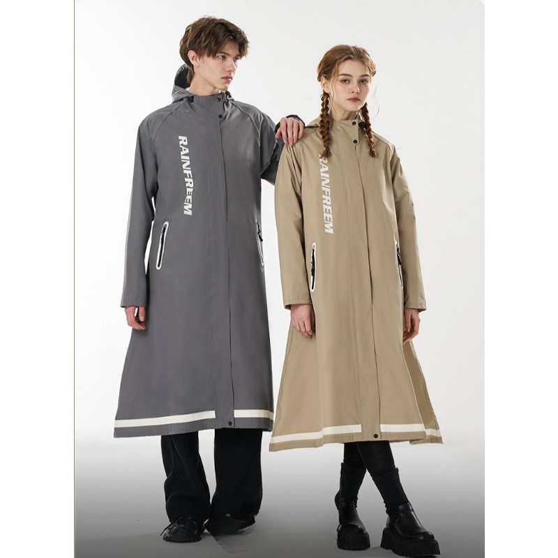 Cycling Commuter Rain Gear - Chubasquero de gran tamaño de un
