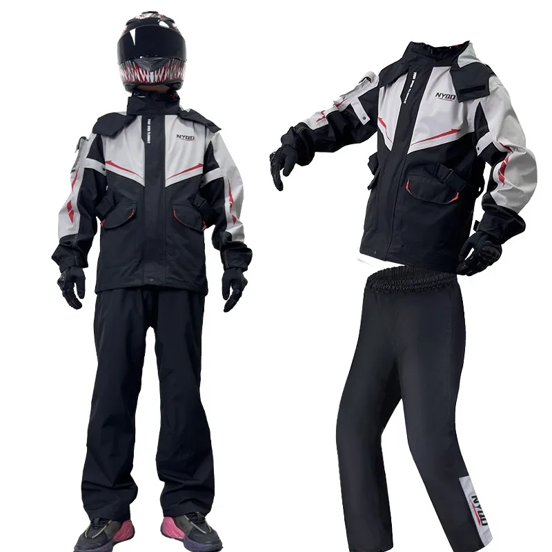 Conjunto de impermeable para m - Cycling Rain Jacket Commute reseña y precio