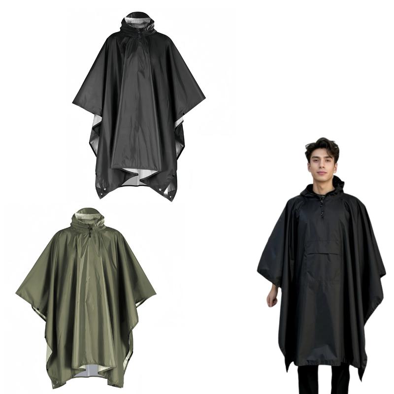 Chubasquero de viaje, Poncho i - Cycling Rain Jacket Commute reseña y precio