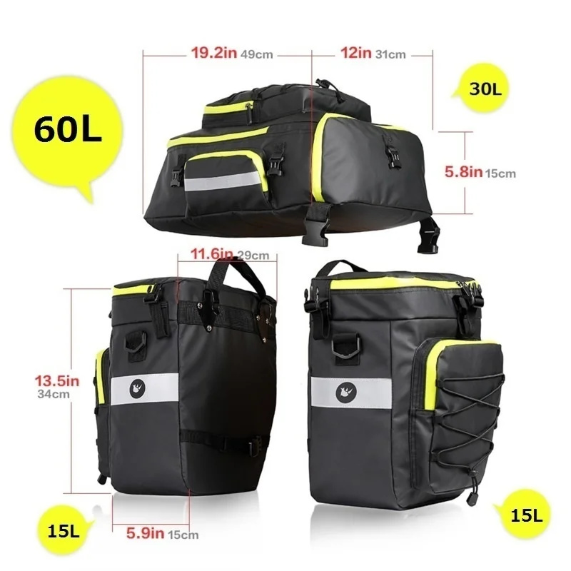 Bolsas impermeables para malet - Panniers Waterproof Rear reseña y precio