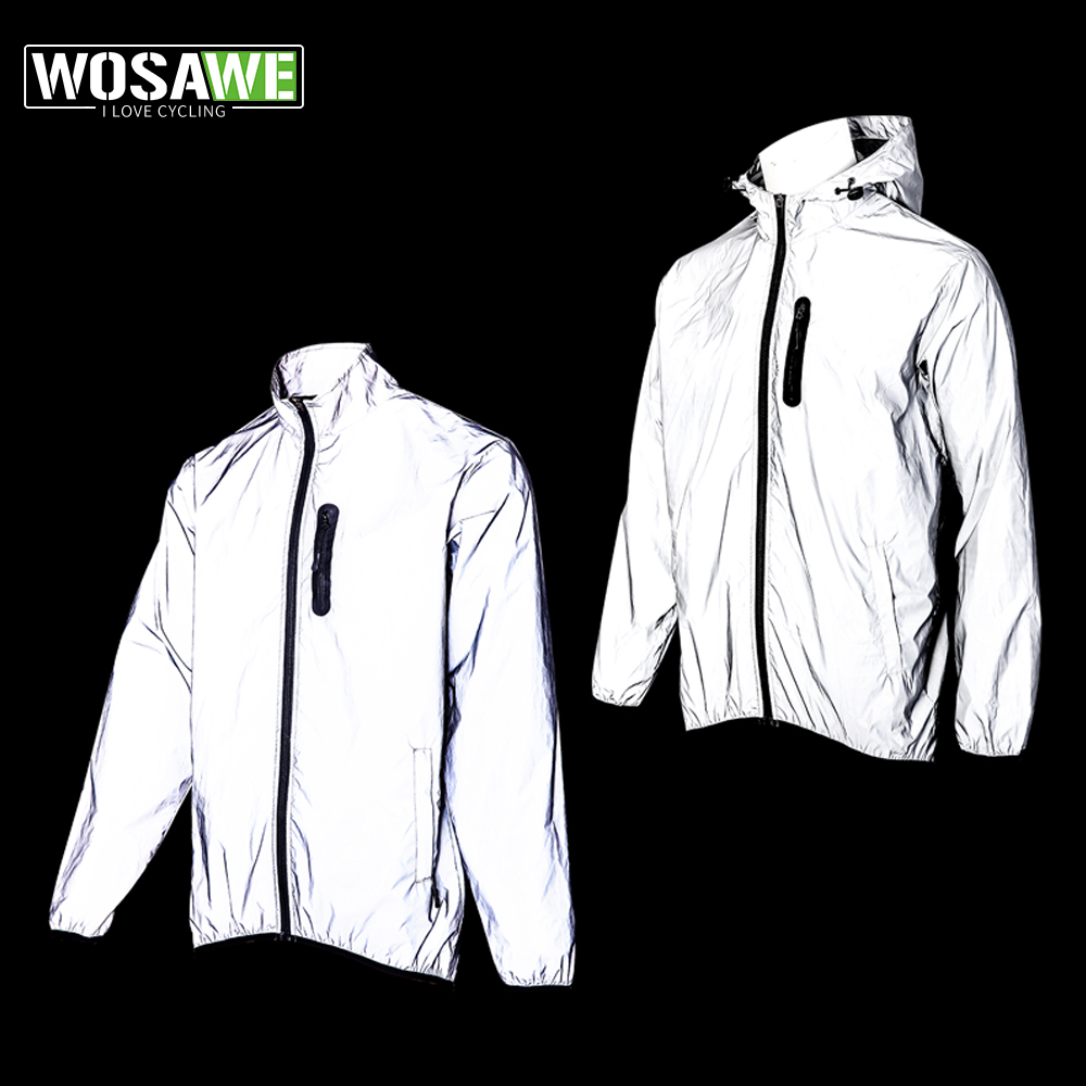 WOSAWE-Chaqueta totalmente ref - Cycling Rain Jacket Commute reseña y precio