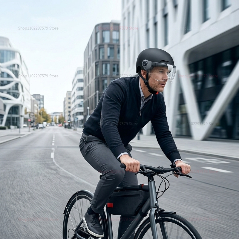 Casco Eléctrico Certificado 3C - Commute Cycling Helmet reseña y precio