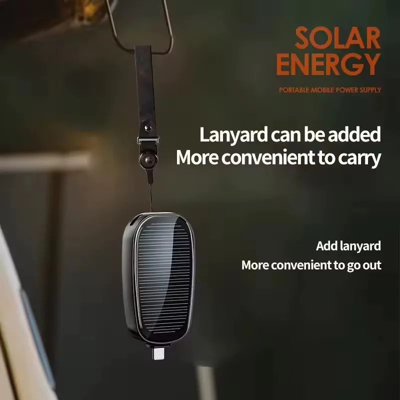 Mini batería solar portátil de - Usb Charger Dynamo reseña y precio