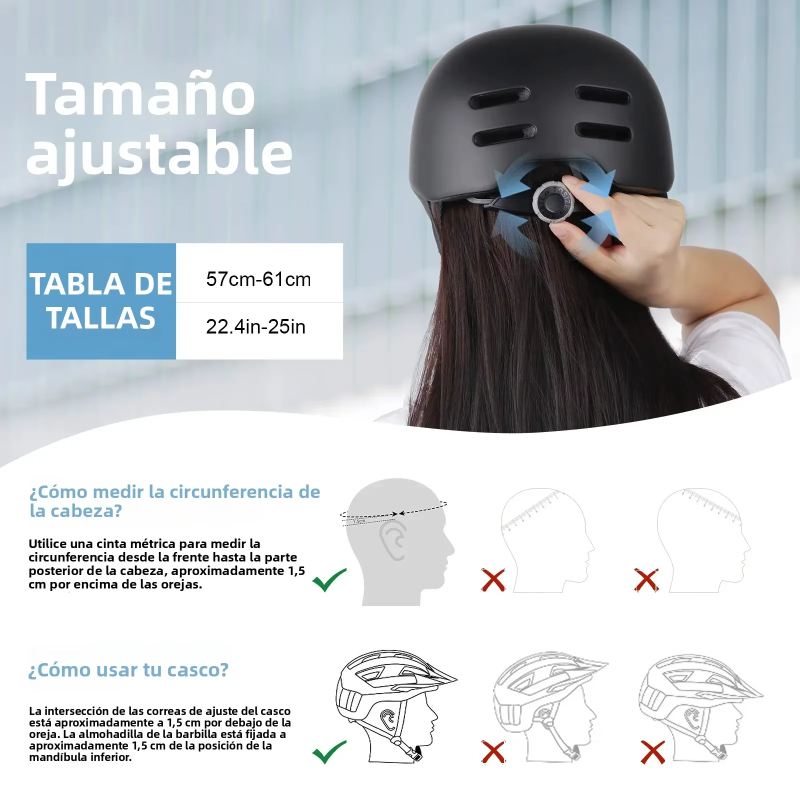 Casco de bicicleta, Casco de m - Commute Cycling Helmet reseña y precio