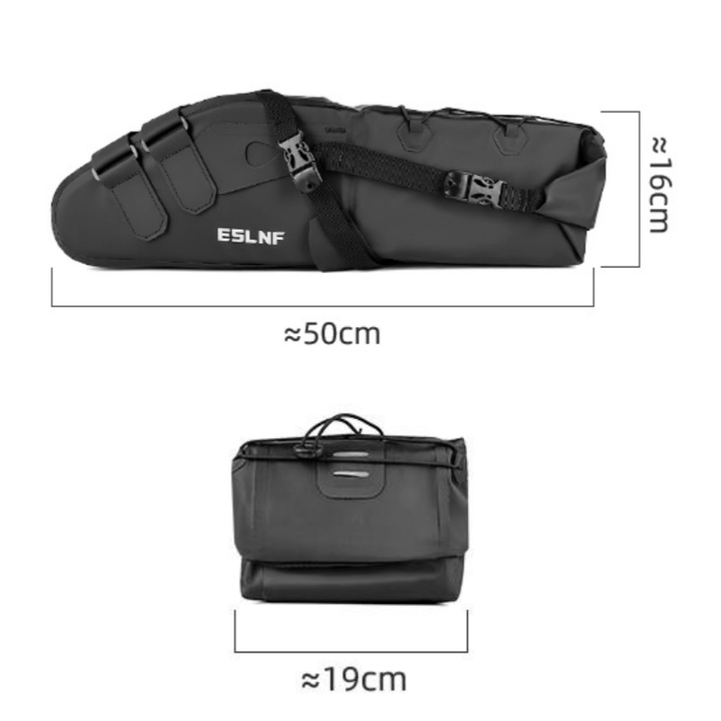 Bolsa de sillín reflectante e  - Cycling Journey reseña y precio