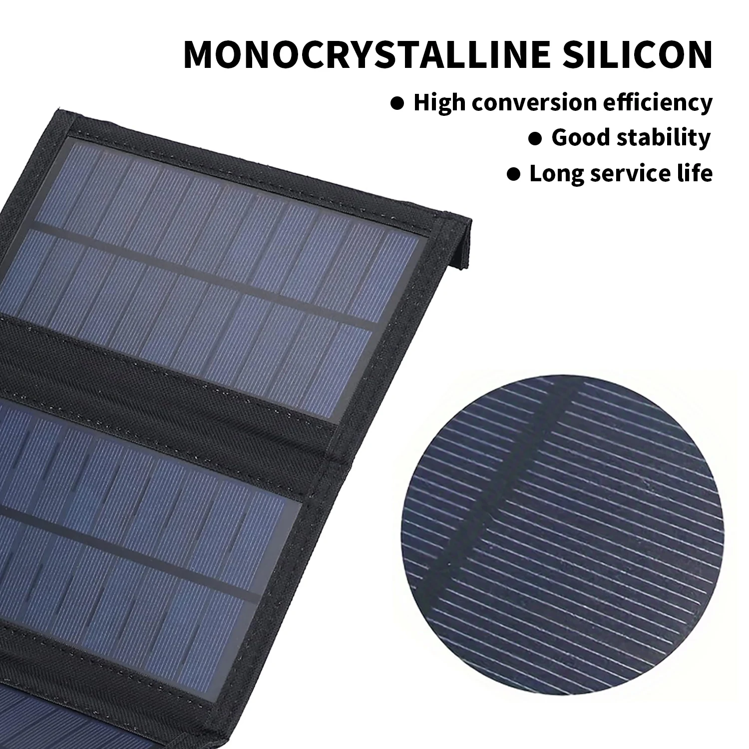 Panel Solar Plegable de 20W 50 - Usb Charger Dynamo reseña y precio