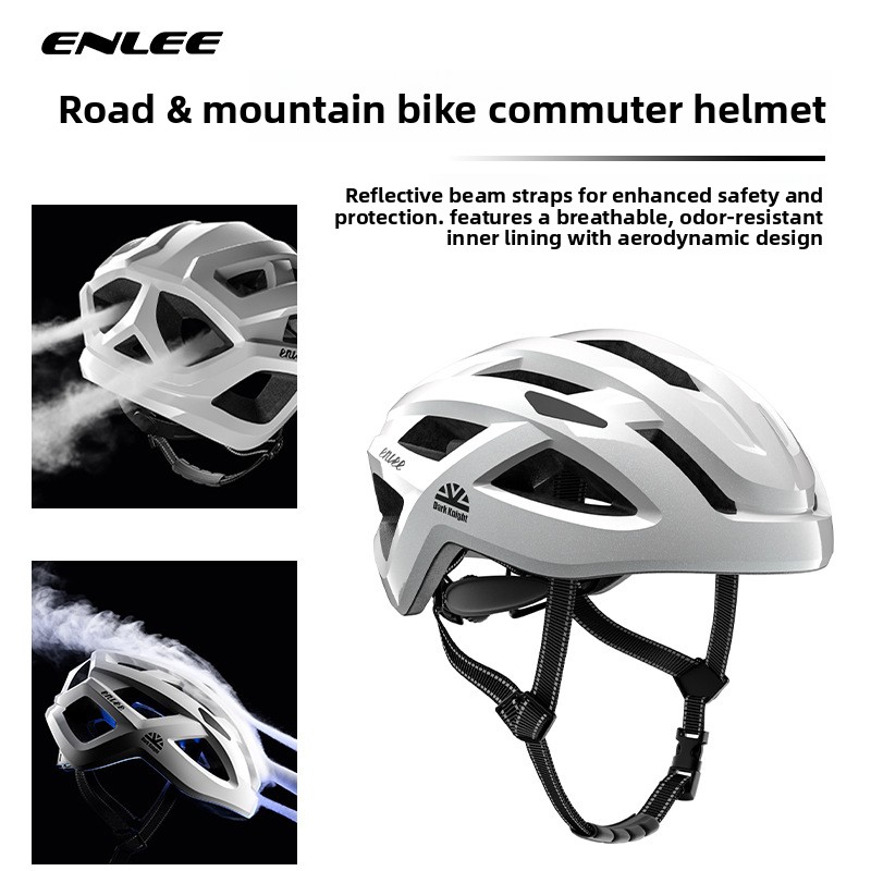 ENLEE-casco de bicicleta para  - Commute Cycling Helmet reseña y precio