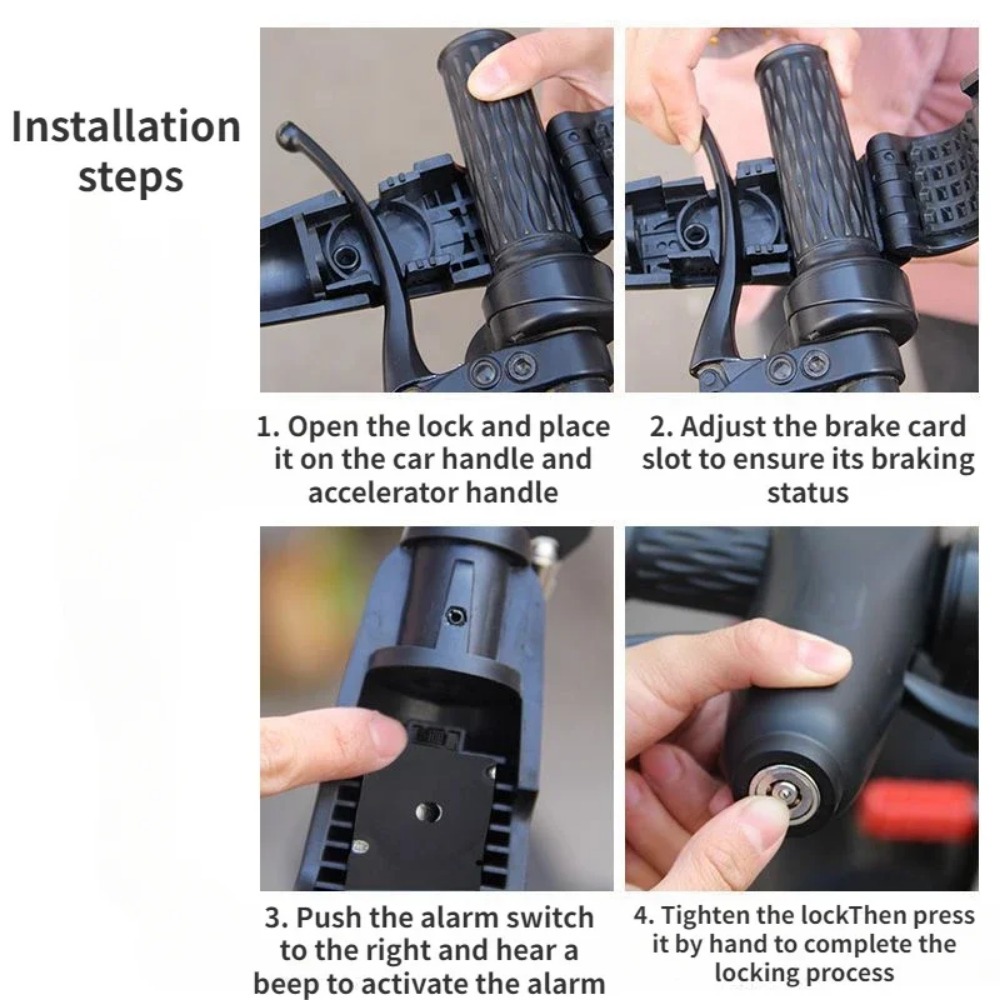 Alarma Antirrobo para Manillar - Commuter Bike Lock reseña y precio