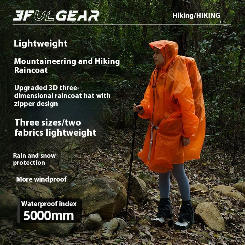 Chubasquero con cremallera 3F  - Cycling Rain Jacket Commute reseña y precio