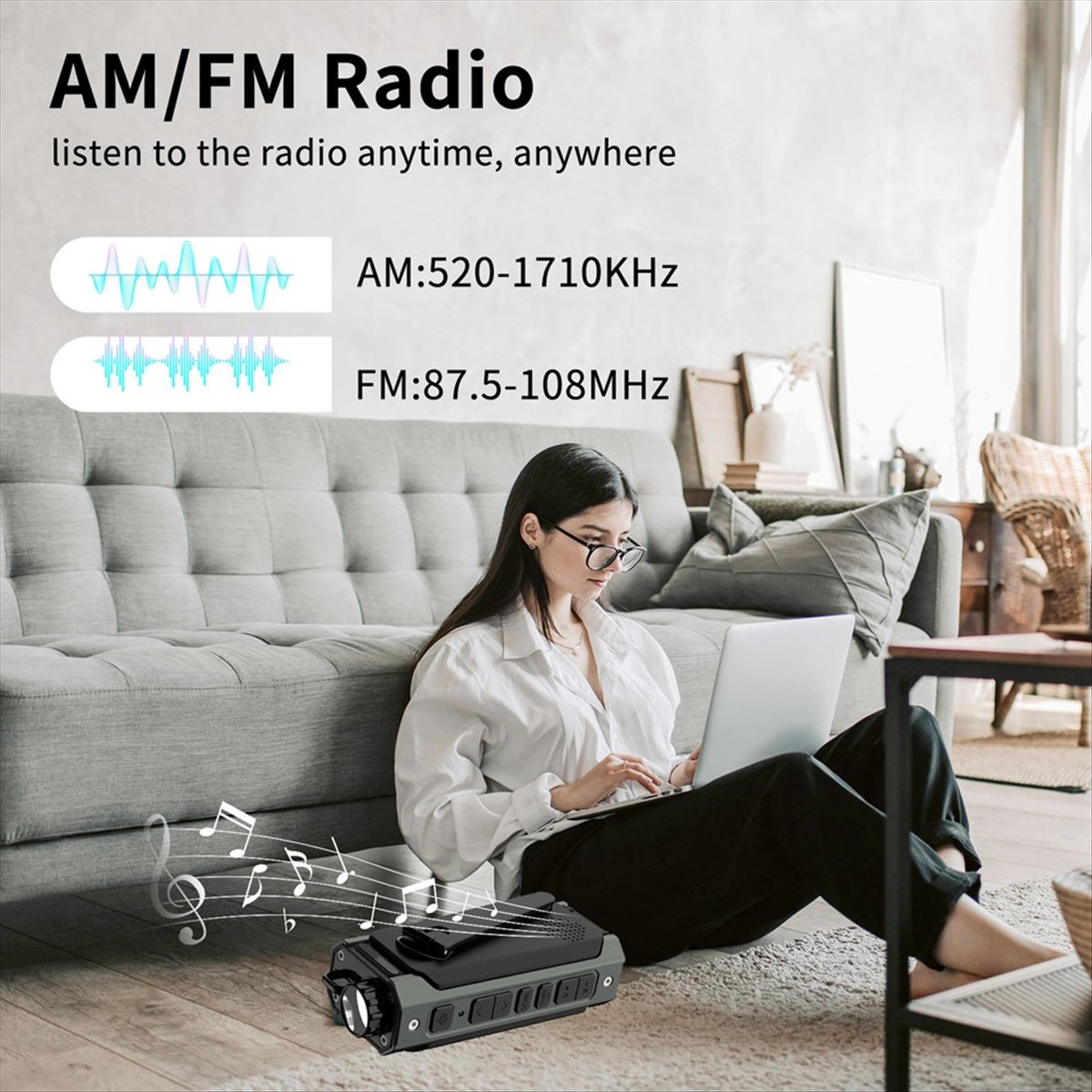 Radio Solar Portátil A26Z, Rad - Usb Charger Dynamo reseña y precio