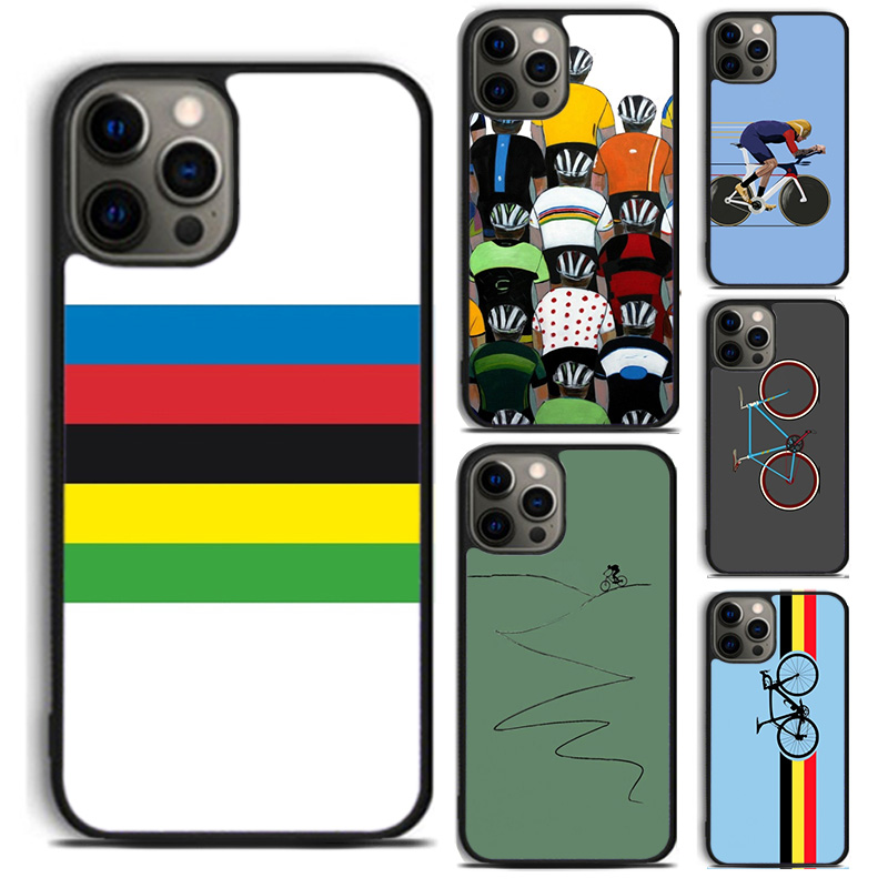 Funda de teléfono artística pa - Cycling Quote reseña y precio