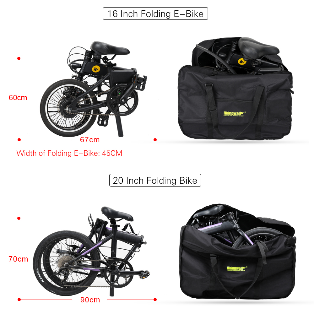 Rhinowalk-Bolsa de transporte  - Cycling Journey reseña y precio
