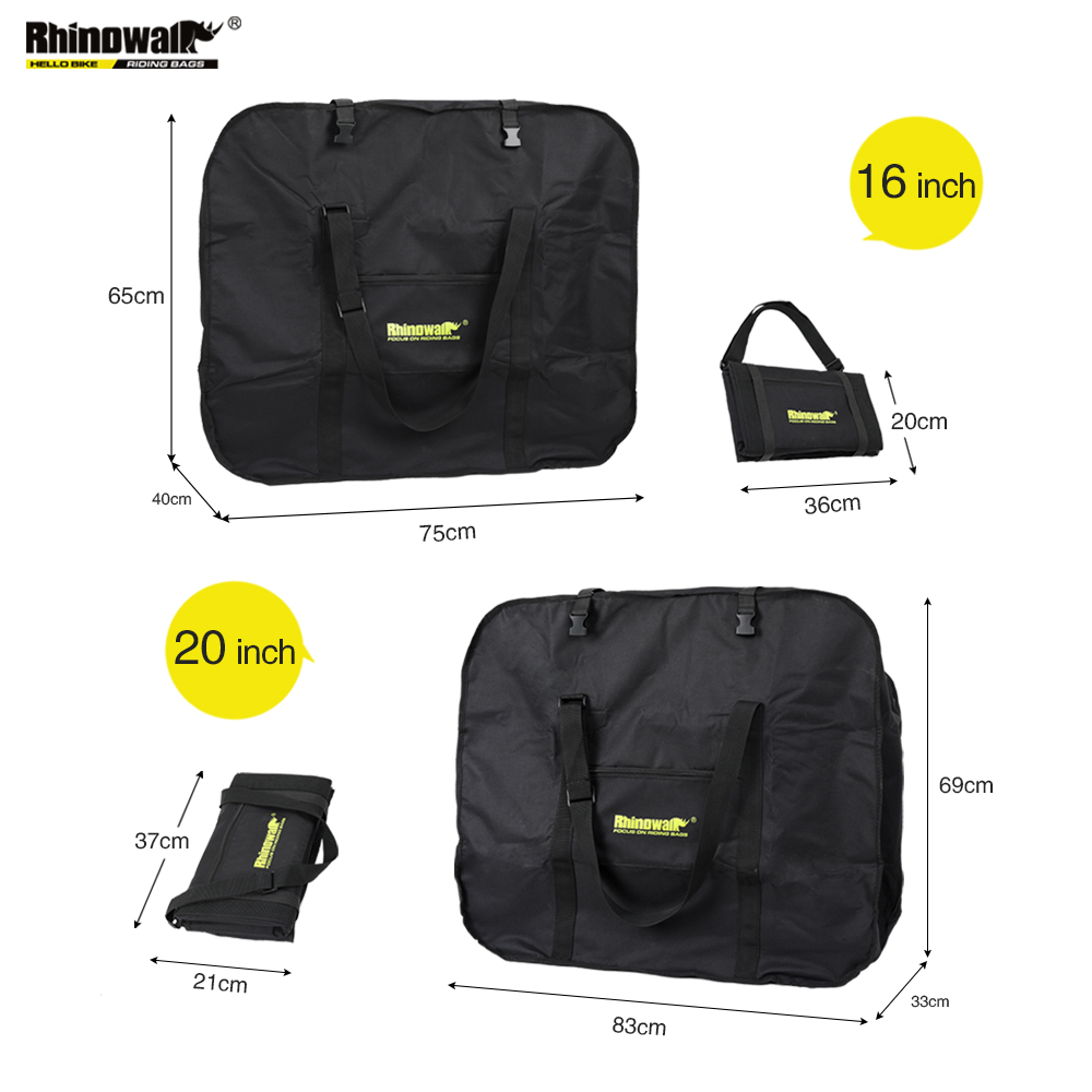 Rhinowalk-Bolsa de transporte  - Cycling Journey reseña y precio