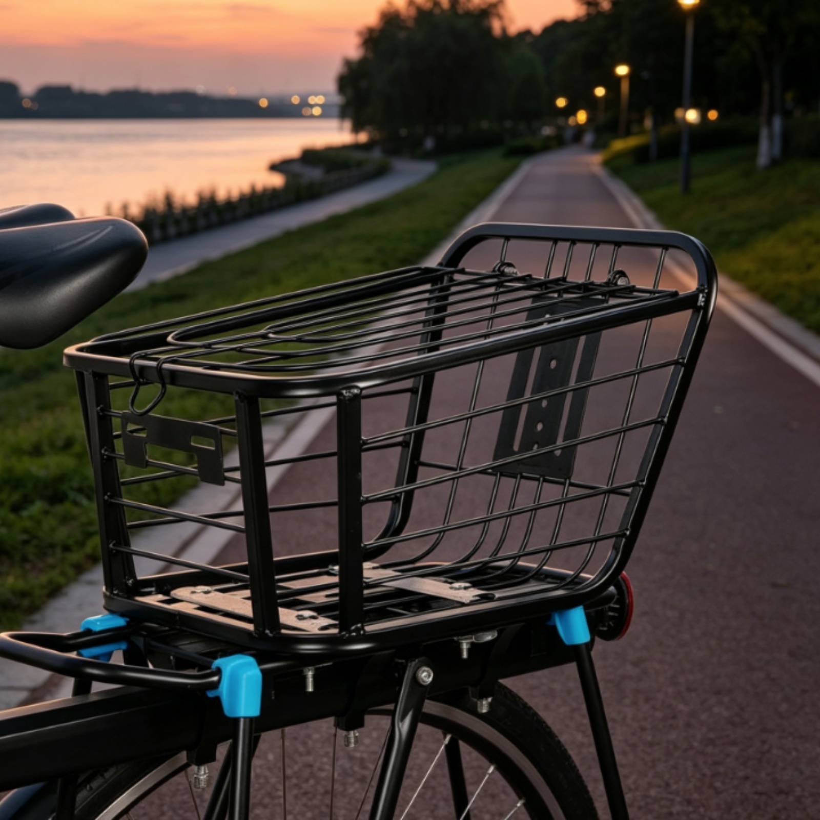 Cesta trasera plegable para bi - Cycling Commute Gear reseña y precio