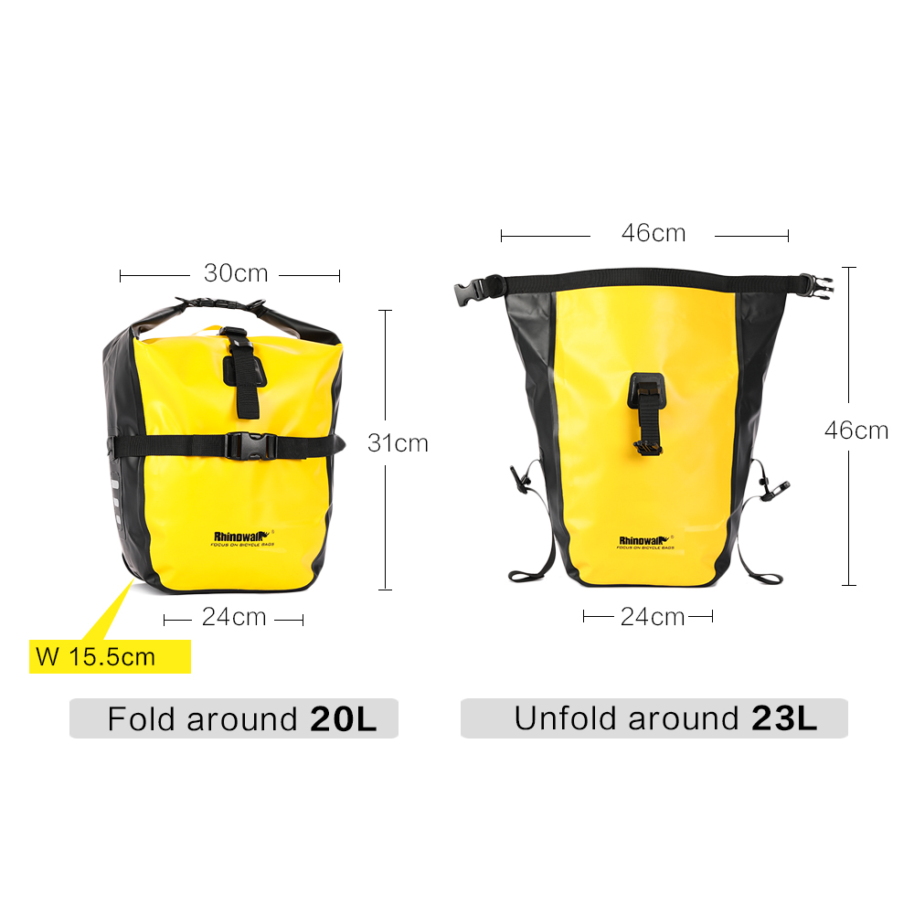 Bolsa de alforjas para bicicle - Cycling Journey reseña y precio