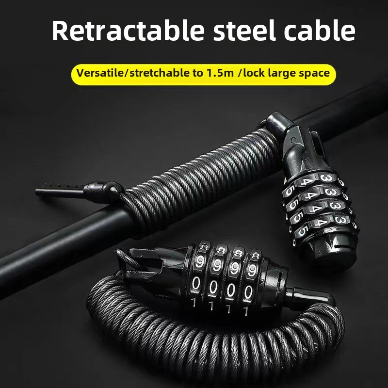 Cadena antirrobo para motocicl - Chain Lock Combination reseña y precio