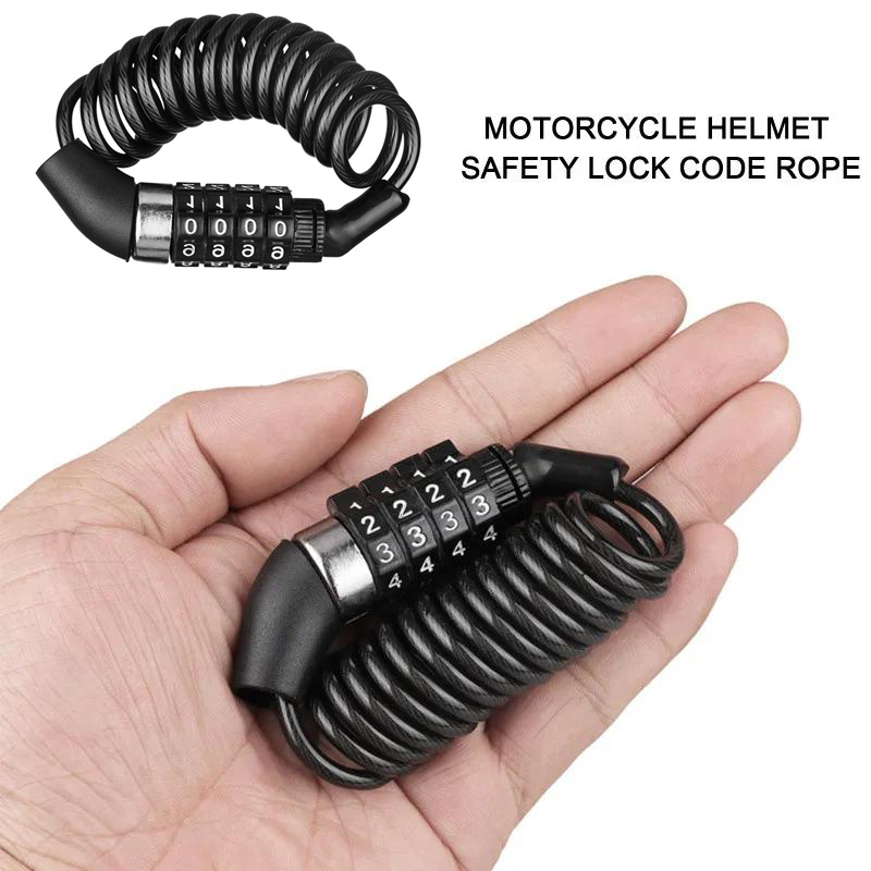 Cadena antirrobo para motocicl - Chain Lock Combination reseña y precio