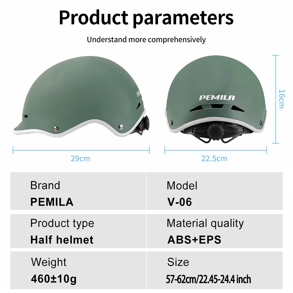 PEMILA-casco de bicicleta para - Commute Cycling Helmet reseña y precio