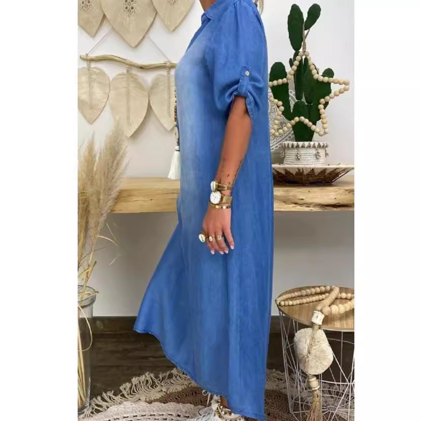 Vestido vaquero holgado para m - Cycling Commute Outfit reseña y precio