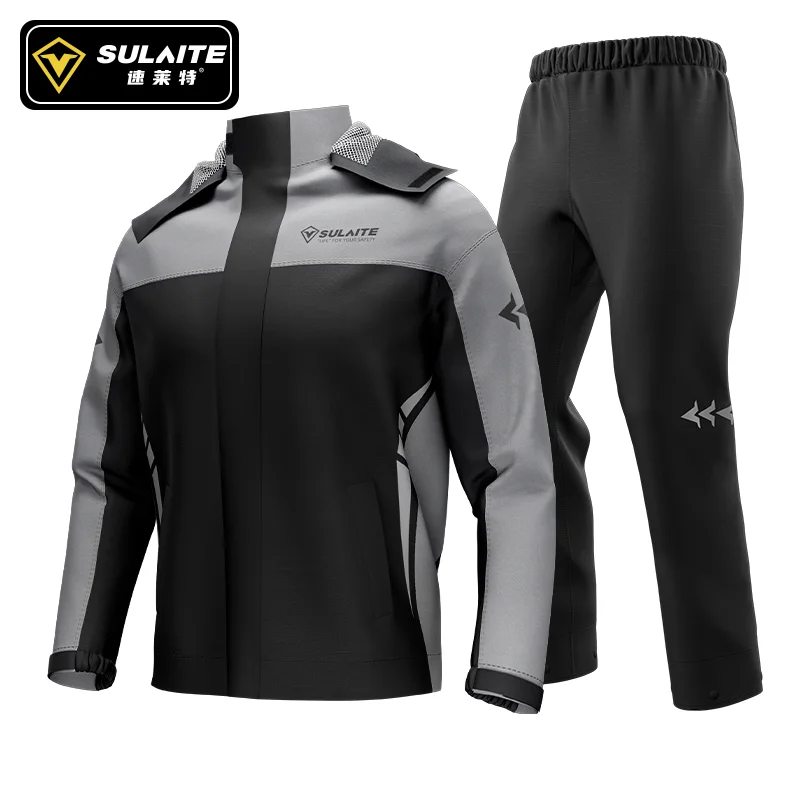SULAITE-chubasquero para motoc - Cycling Rain Jacket Commute reseña y precio