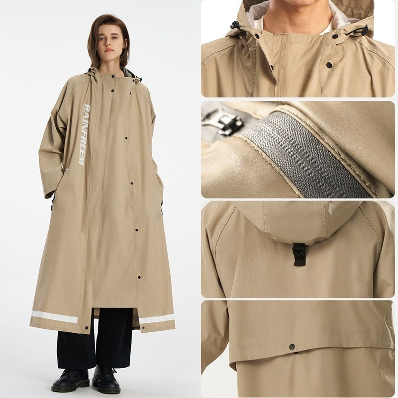Chubasquero de gran tamaño de  - Cycling Commuter Rain Gear reseña y precio