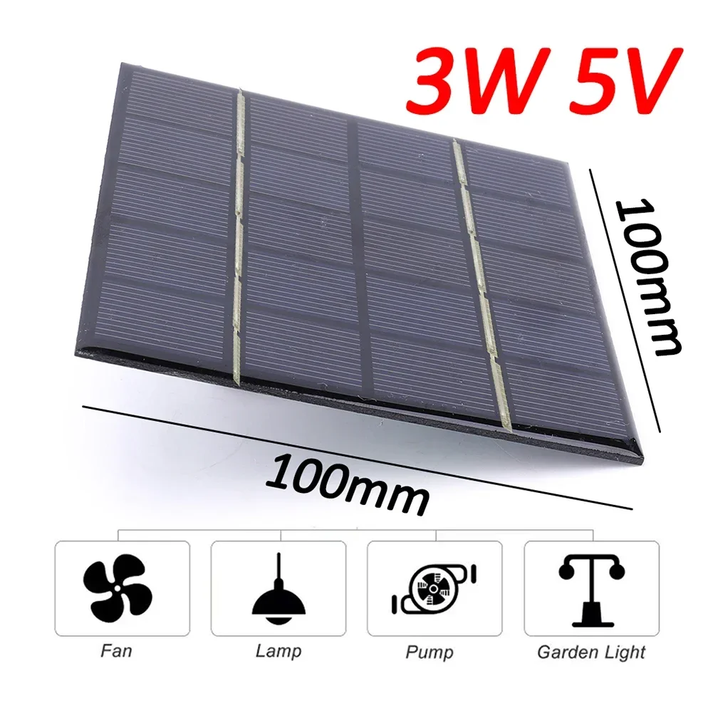 Panel Solar de 3W y 5V, cargad - Usb Charger Dynamo reseña y precio