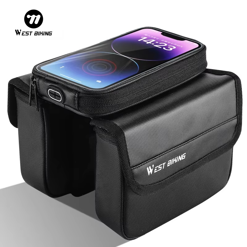 WEST BIKING-Bolsa impermeable  - Cycling Journey reseña y precio