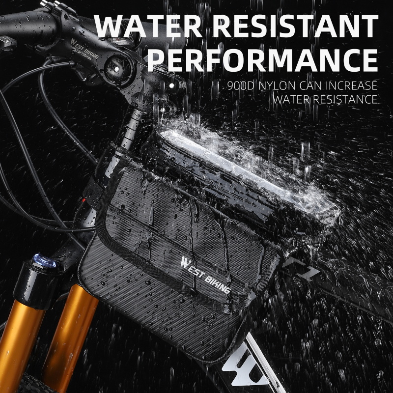 WEST BIKING-Bolsa impermeable  - Cycling Journey reseña y precio