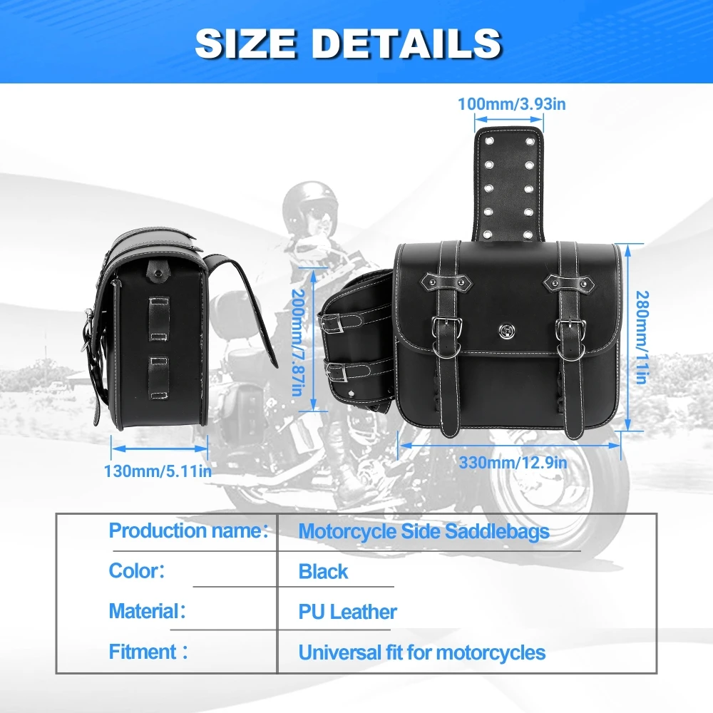 Alforjas para Motocicleta con  - Panniers Waterproof Rear reseña y precio
