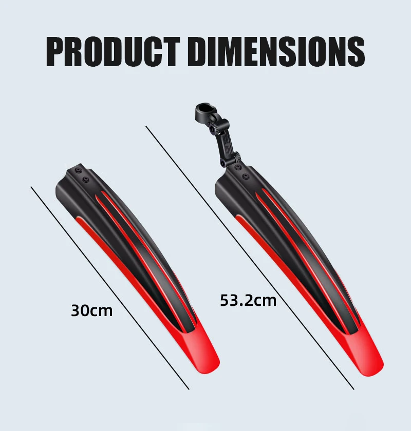 Juego de guardabarros delanter - Fender Mudguard Set reseña y precio